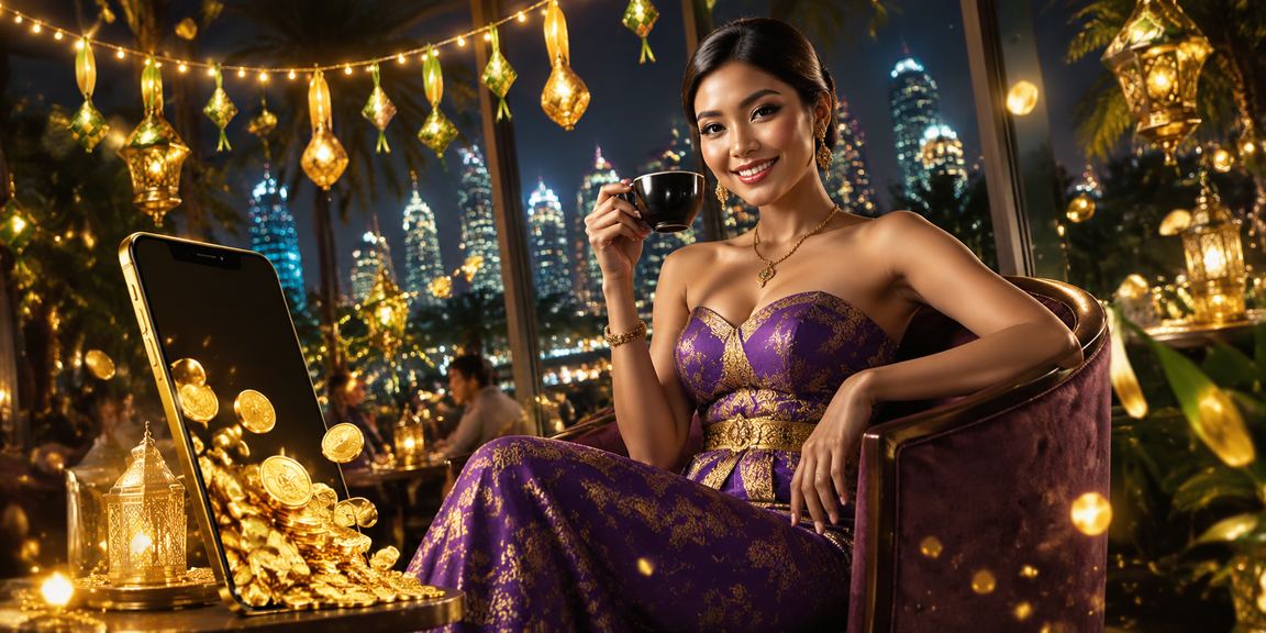 Pemain menikmati kopi sambil menjelajahi platform setiabet88 di perangkat mobile